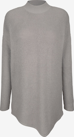 MIAMODA Sweater in Grey: front