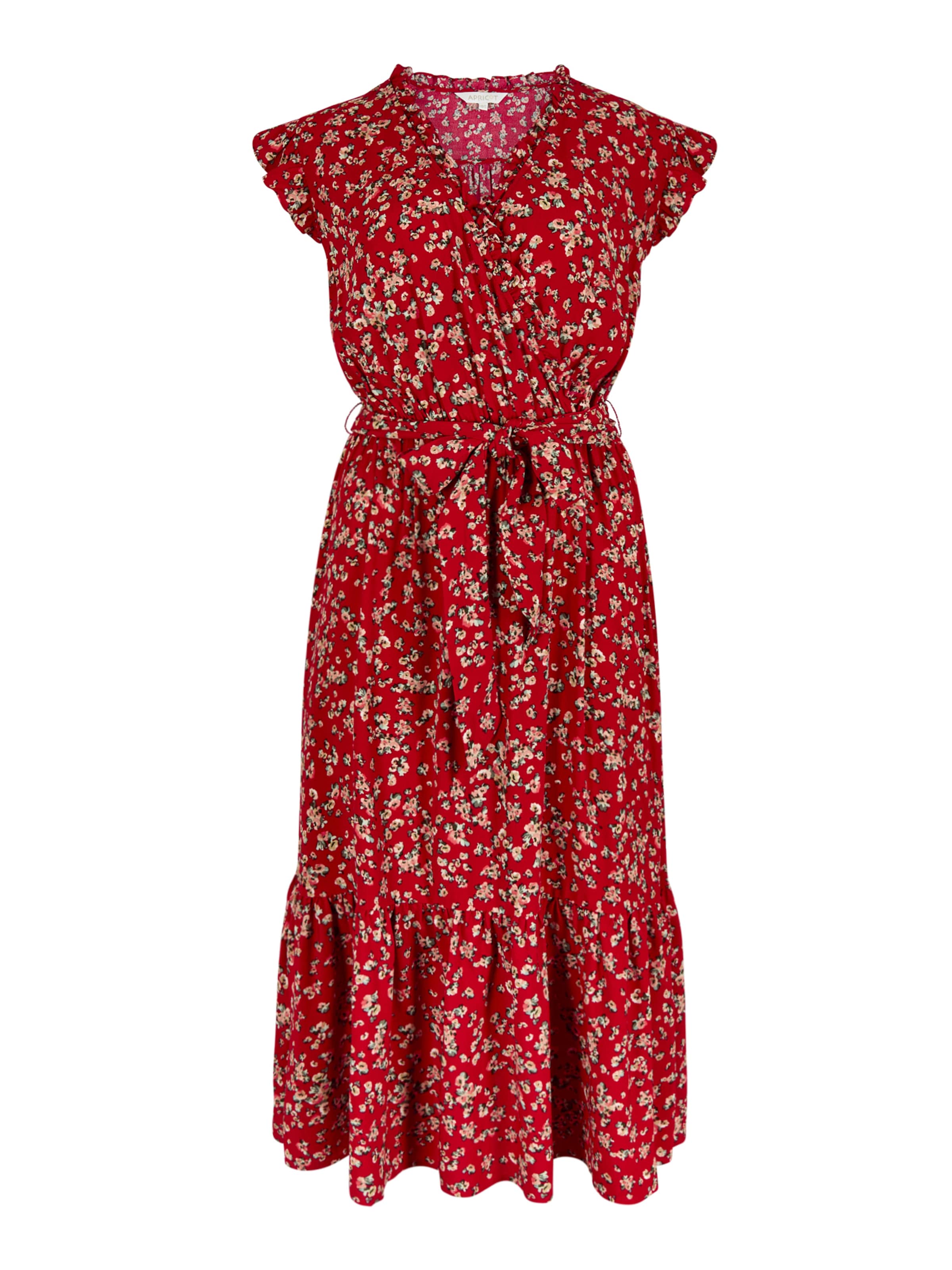 Apricot Dress ' ' in Red: front