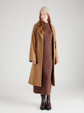 YAS Knit dress 'YASFonny' in Brown