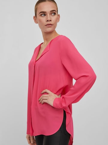 VILA Bluse in Pink