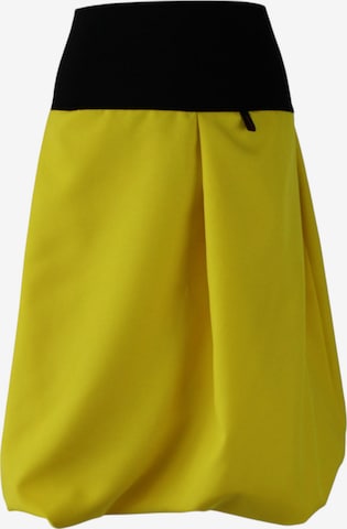 dunkle design Rock 'Long Ballonskirt' in Gelb: Vorderseite