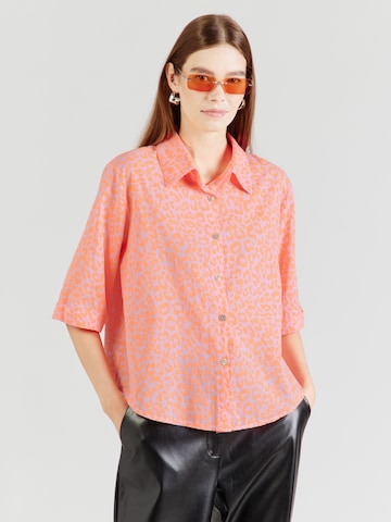 Camicia da donna 'Ki44ri' di Hailys in arancione: frontale