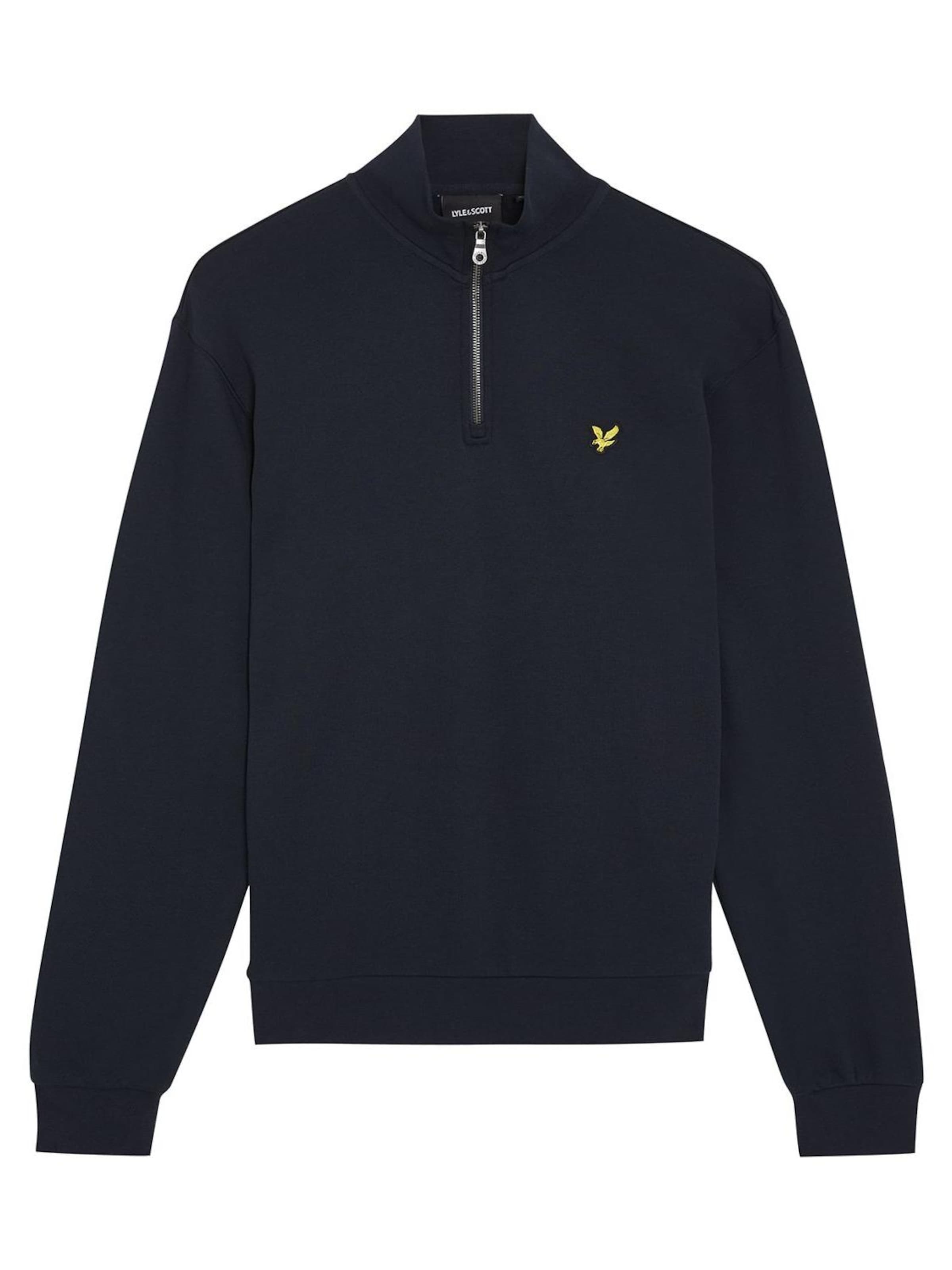 Felpa di Lyle & Scott in blu: frontale
