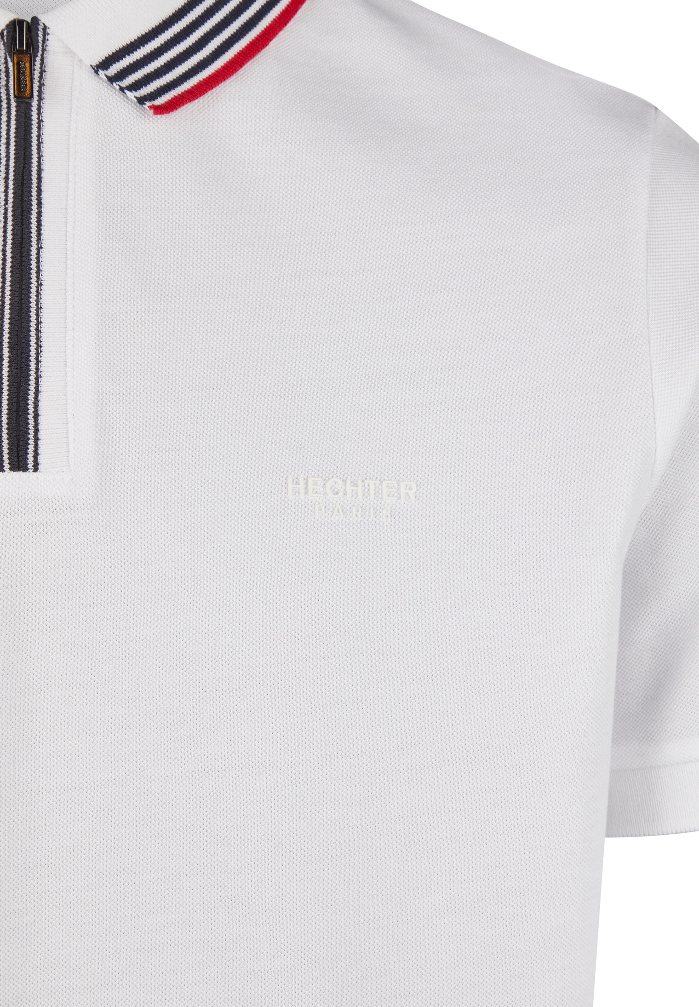 HECHTER PARIS Shirt 'Pique' in Wit