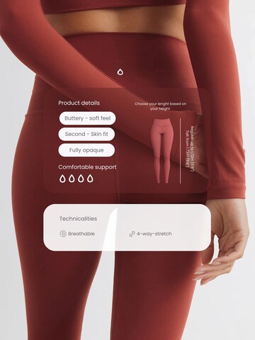 MyLibi Skinny Leggings i rød