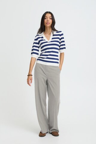 b.young Zvonové kalhoty Kalhoty 'BYDanta' – šedá