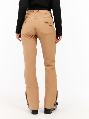 PROTEST Slimfit Sporthose 'PRTLULLABYOS'‌‌‌‌‌‌‌‌‌‌ in Braun