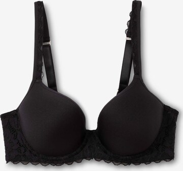 CALIDA T-shirt Bra in Black: front