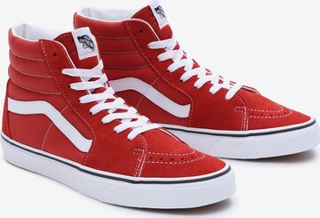 Baskets hautes 'SK8-HI' VANS en rouge