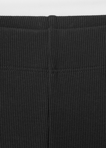 MANGO KIDS Levenevä Leggingsit värissä musta
