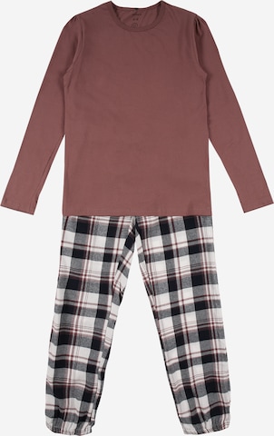 NAME IT Pajamas 'Rassy' in Brown: front