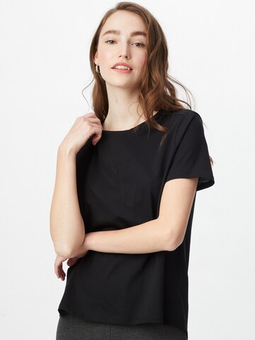 UNITED COLORS OF BENETTON Shirt in Black: front