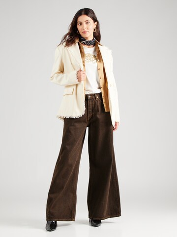 Lauren Ralph Lauren - Camiseta 'KATLIN' en beige