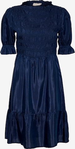 Cream Dress 'Henva' in Blue: front