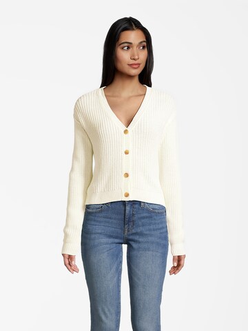 Cardigan AÉROPOSTALE en beige : devant