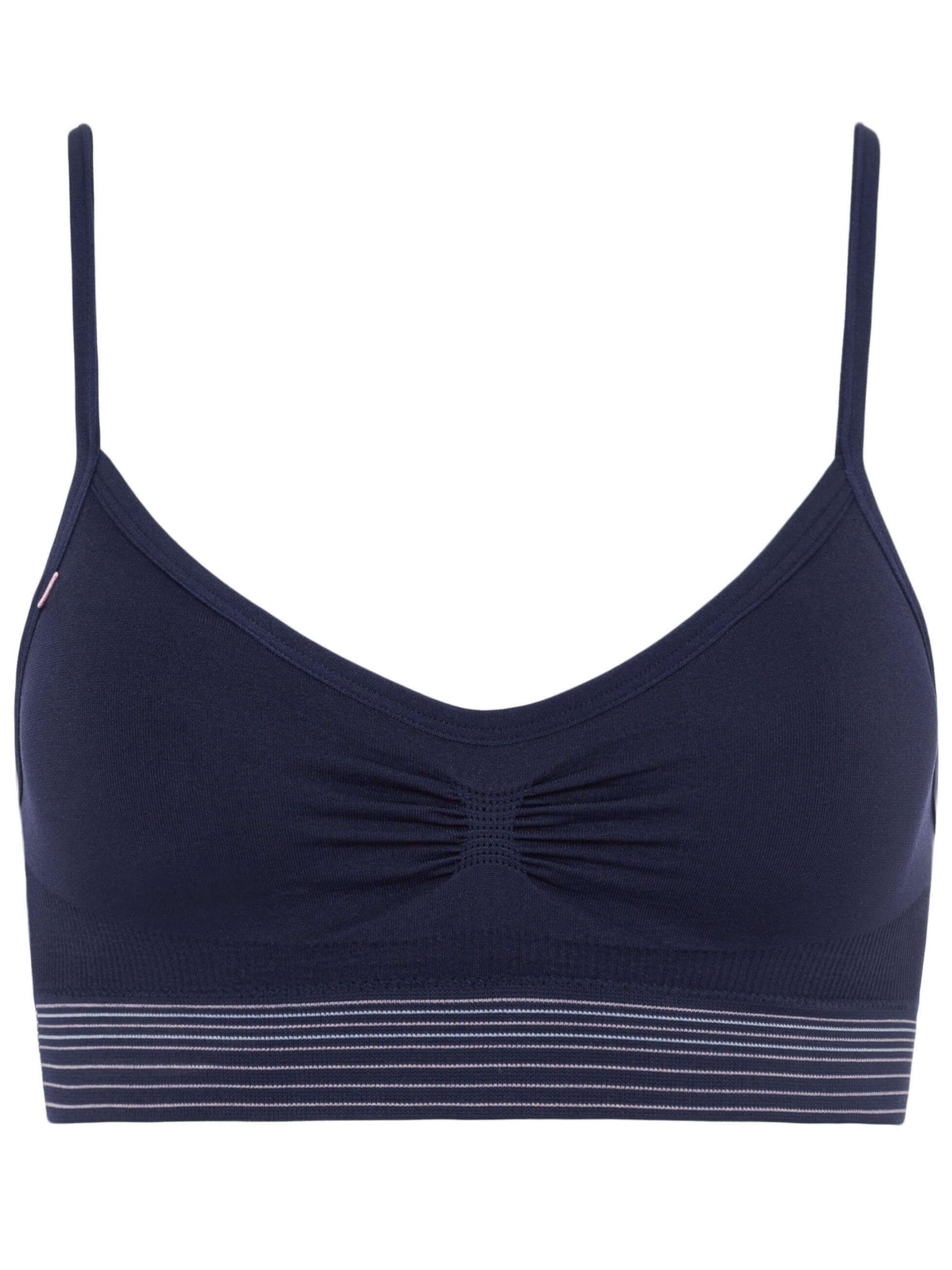 BeeDees Top 'Bustier Comfee Strap Top' in Blue: front