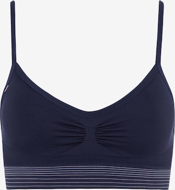BeeDees Top 'Bustier Comfee Strap Top' in Blue: front