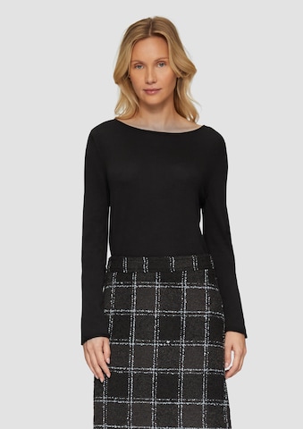 Pull-over s.Oliver en noir : devant