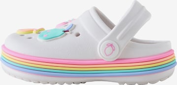 balta Next Sandalai: priekis