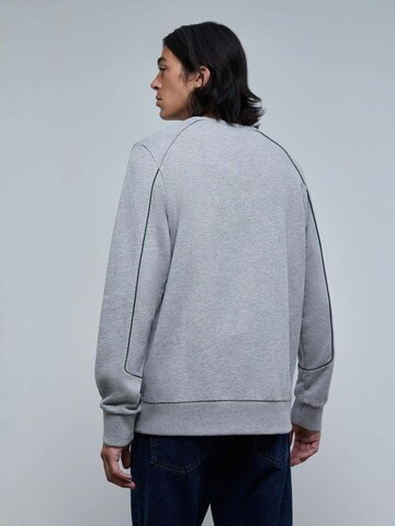 Scalpers Sweatshirt 'Welt' in Grau