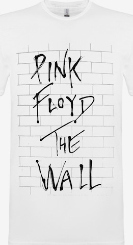 T-Shirt 'Pink Floyd- The Wall album T-Shirt' Pink Floyd en blanc : devant