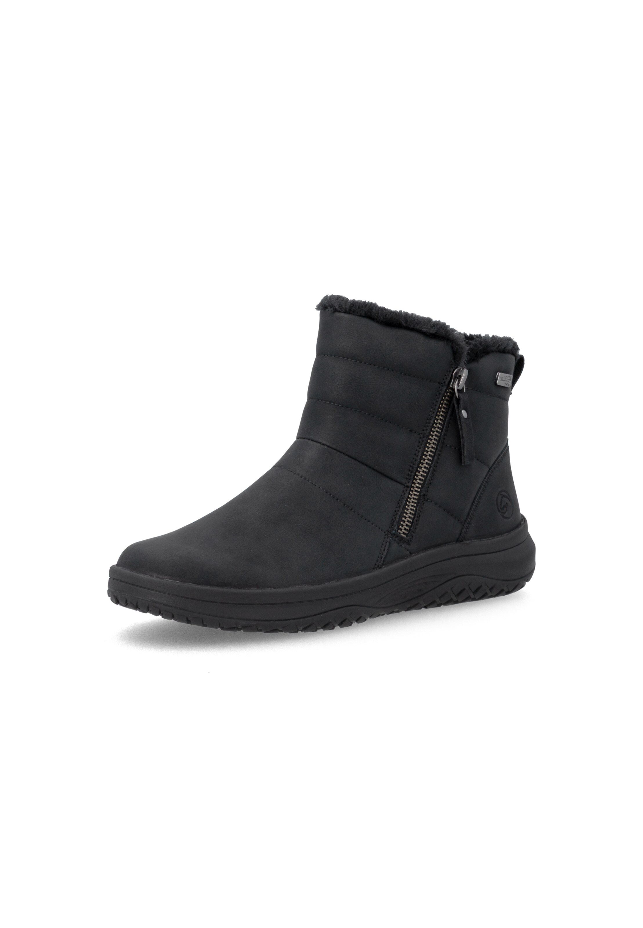 Bottes ' D3Q71 ' REMONTE en noir : devant