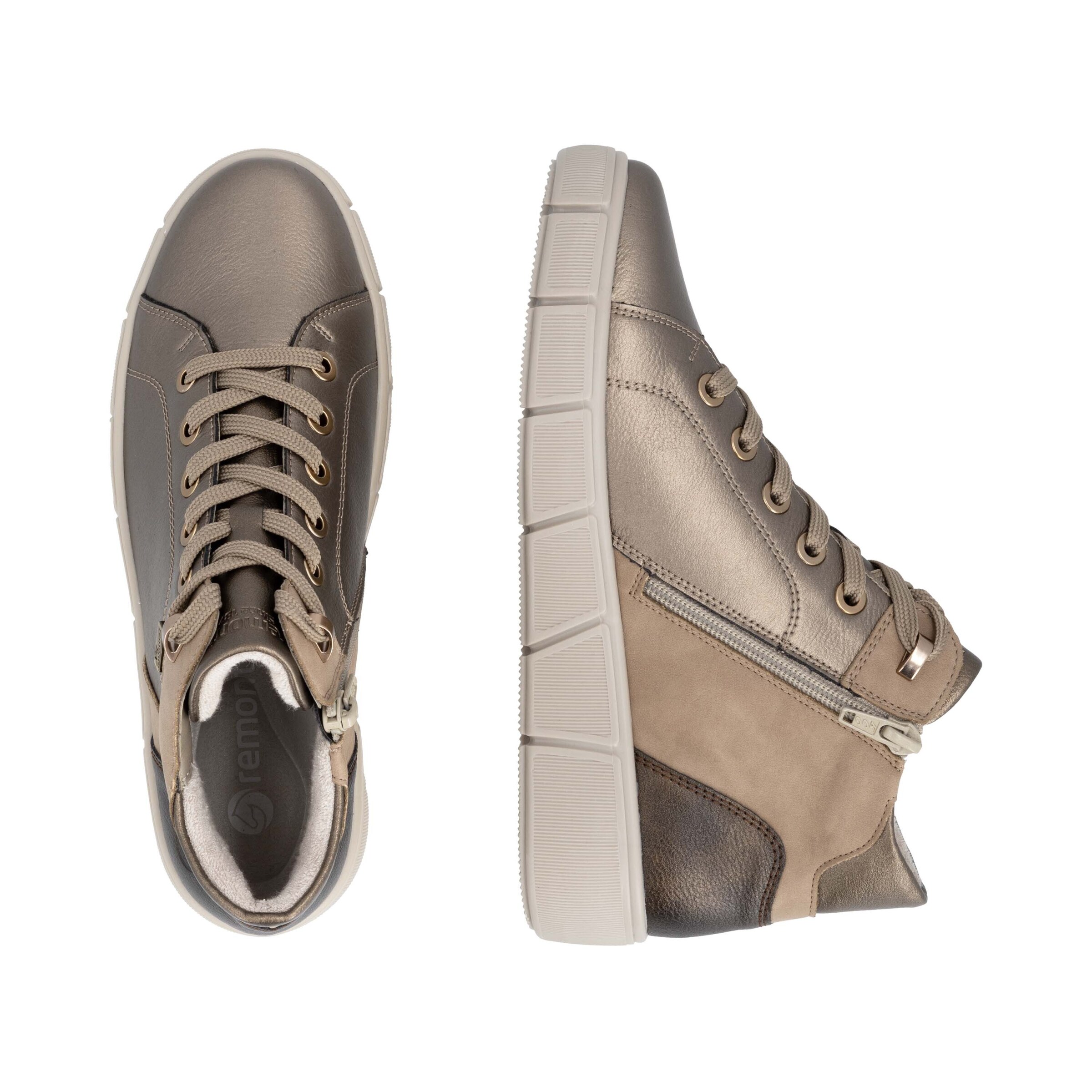 Bottines à lacets REMONTE en argent