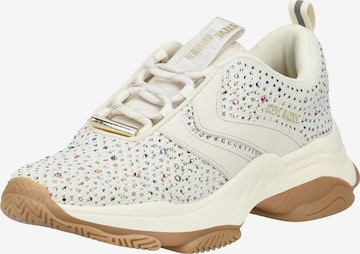 Baskets basses STEVE MADDEN en beige : devant