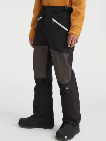 Regular Pantalon outdoor 'Jacksaw' O'NEILL en noir