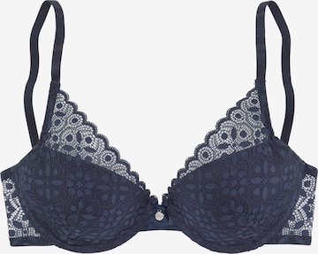 s.Oliver Push-up Bra in Blue: front