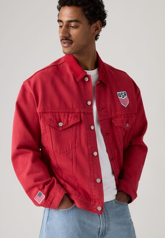 LEVI'S ® Jacke 'England Football Type III' in Rot