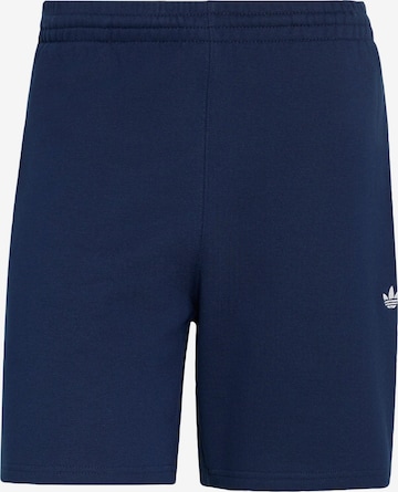 Pantalon 'Trefoil Essentials' ADIDAS ORIGINALS en bleu : devant