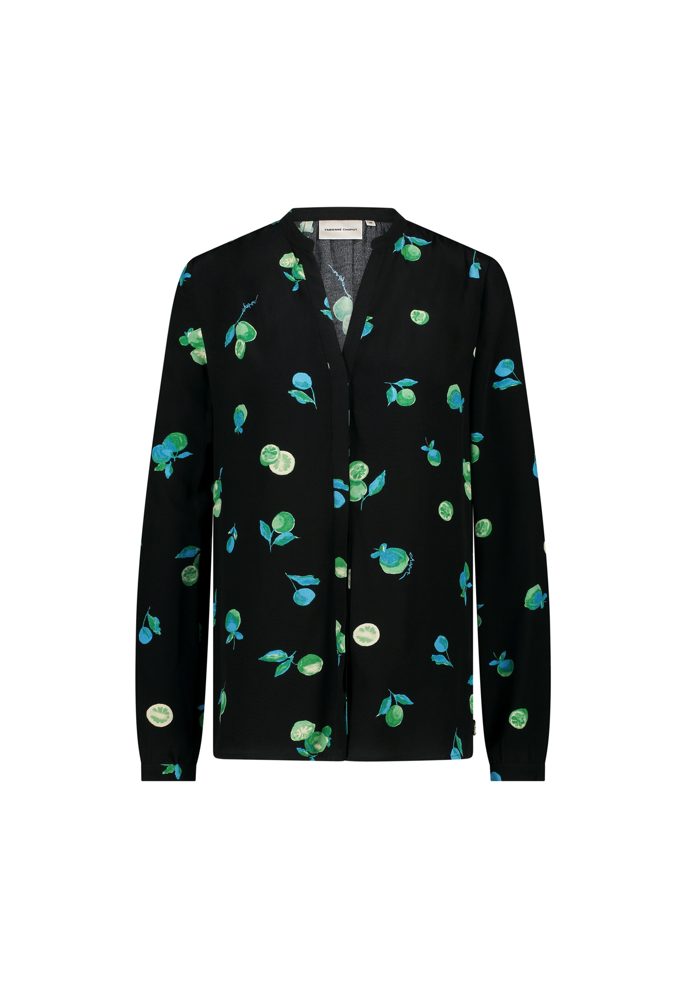 Fabienne Chapot Blouse in Zwart: voorkant