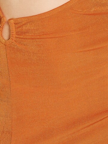 Robe Bershka en orange