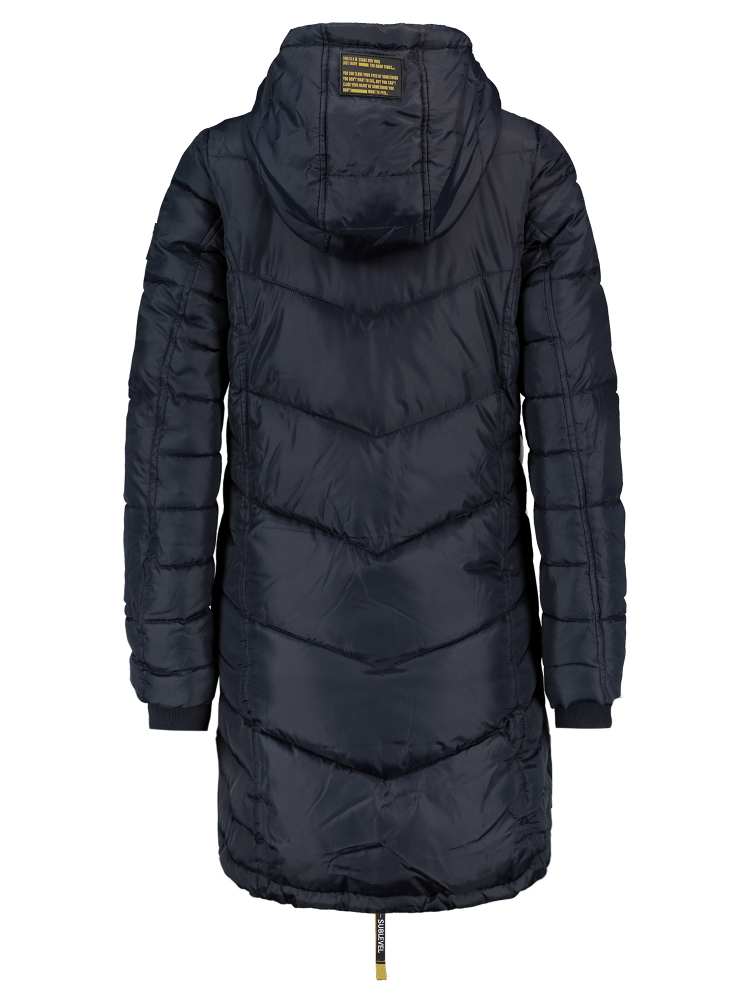 Sublevel Wintermantel in Blauw