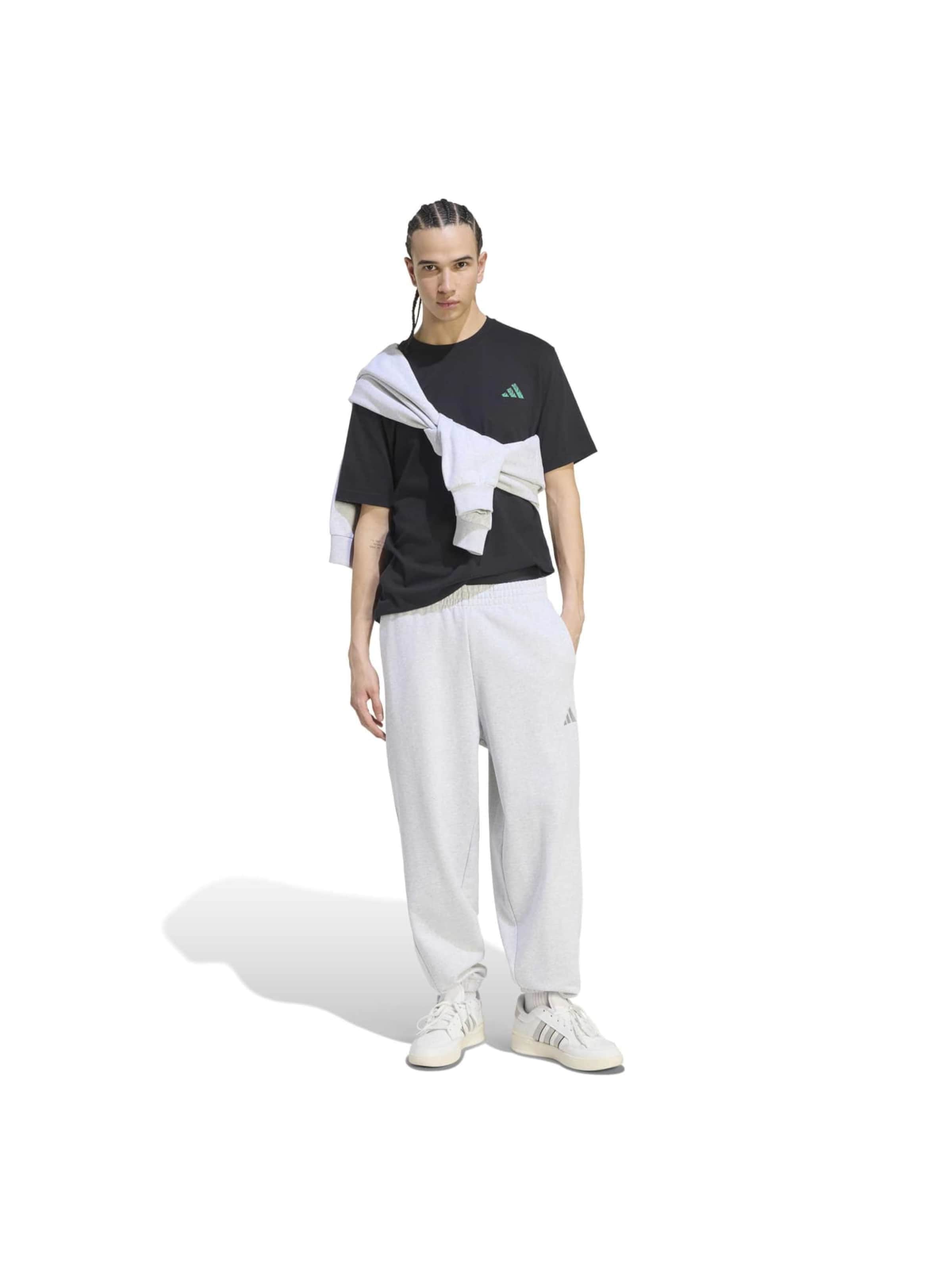 ADIDAS SPORTSWEAR Λειτουργικό μπλουζάκι 'TST PST' σε μαύρο