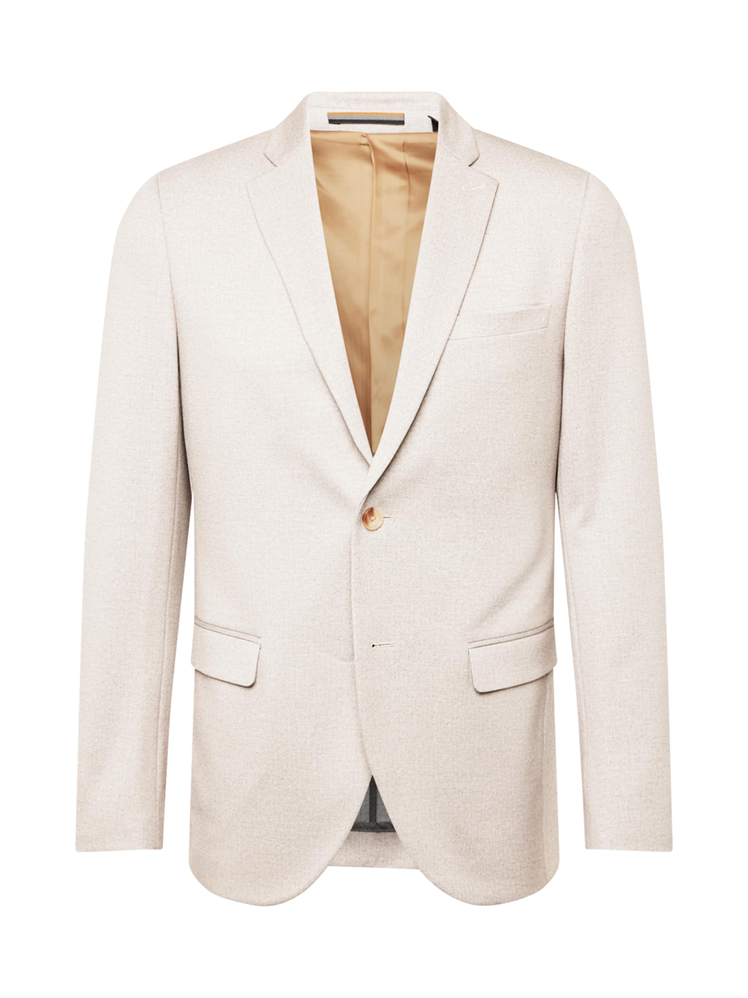 Coupe regular Veste de costume 'George' Matinique en beige : devant