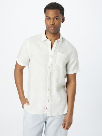 balta SCOTCH & SODA Standartinis modelis Marškiniai: priekis
