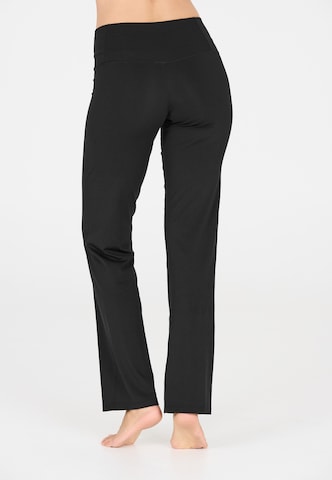 Athlecia Regular Sporthose 'Metis' in Schwarz