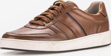 Sneaker bassa di Pius Gabor in marrone: frontale