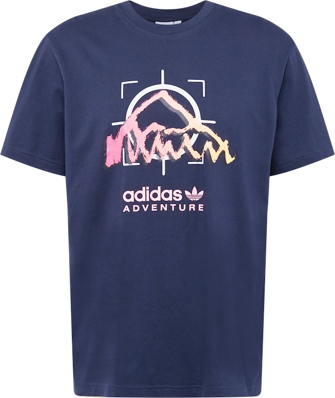 ADIDAS ORIGINALS T-Shirt in Navy ADIDAS ORIGINALS T-Shirt in Navy