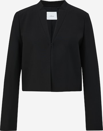 Blazer di s.Oliver BLACK LABEL in nero: frontale