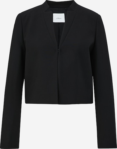 s.Oliver BLACK LABEL Blazer en noir, Vue avec produit