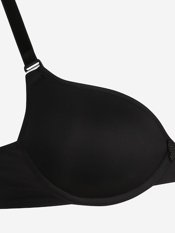 PASSIONATA T-shirt Bra 'MISS JOY' in Black