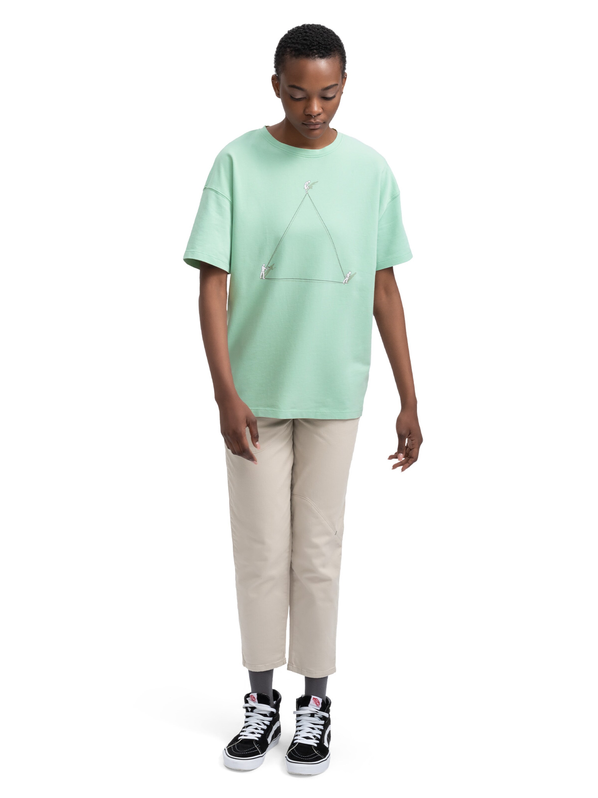 Kaft T-Shirt 'Sanka' in Grün