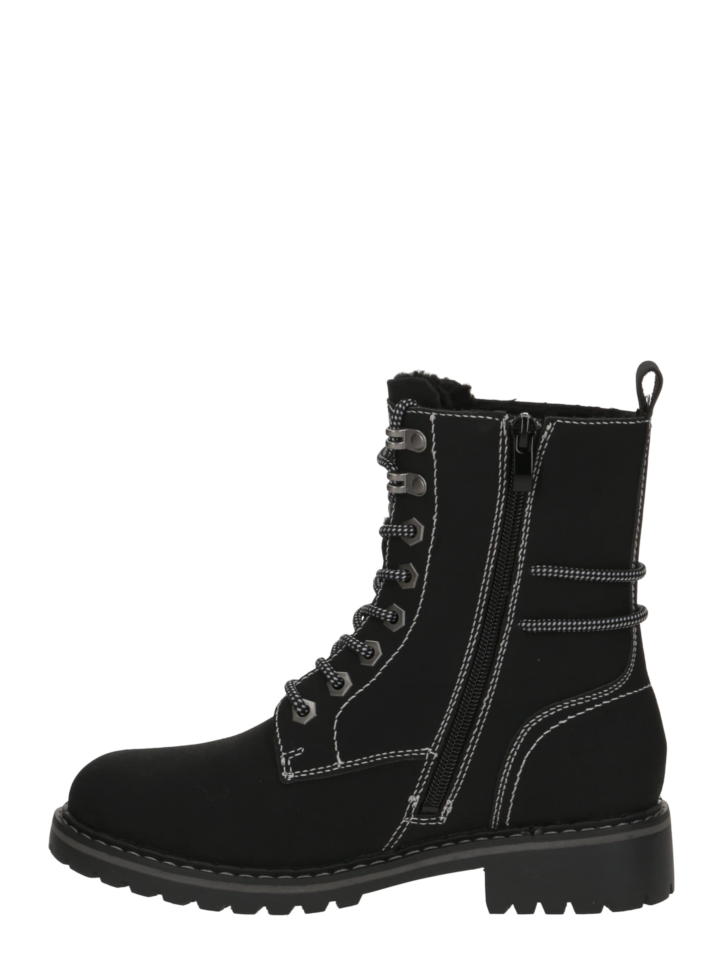 Dockers by Gerli Lace-Up Ankle Boots in Black