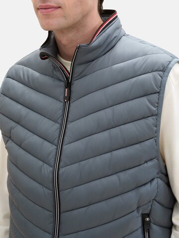 TOM TAILOR Weste in Grau