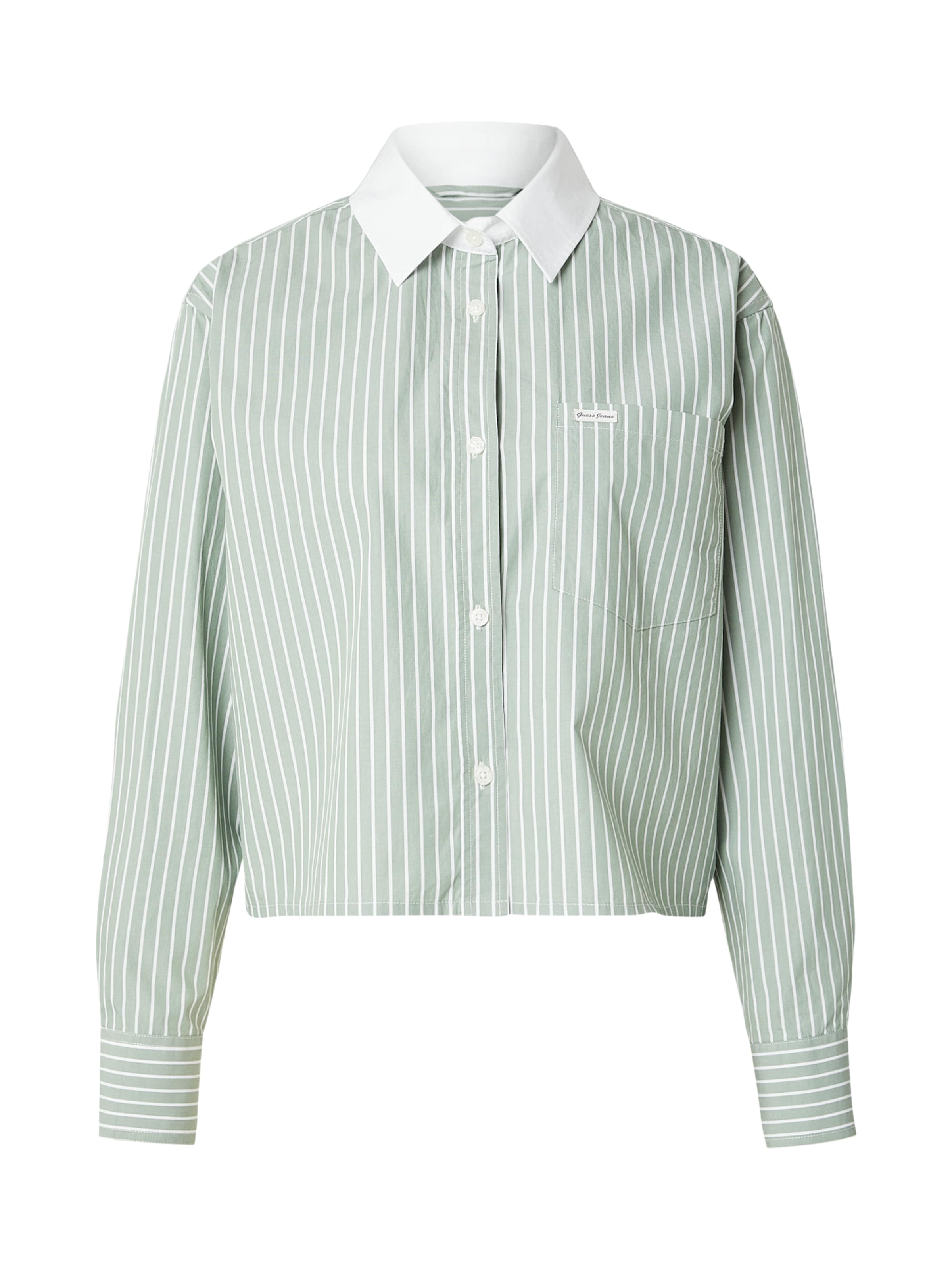 Chemisier GUESS JEANS en vert : devant