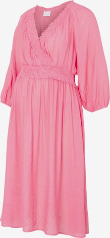 MAMALICIOUS - Vestido 'Peace' en rosa: frente