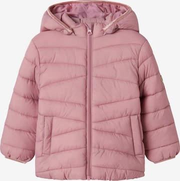 Veste d’hiver 'NMFMARBLE' NAME IT en violet : devant